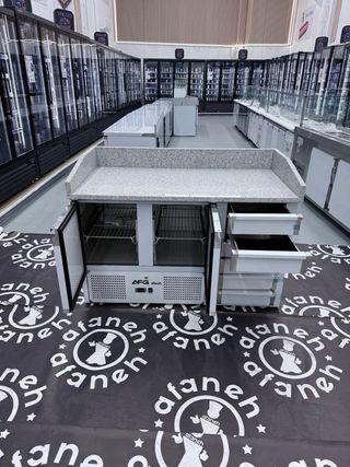 MESA REFRIGERADA PARA PREPARACION DE PIZZA