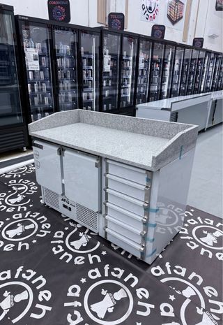 MESA REFRIGERADA PARA PREPARACION DE PIZZA