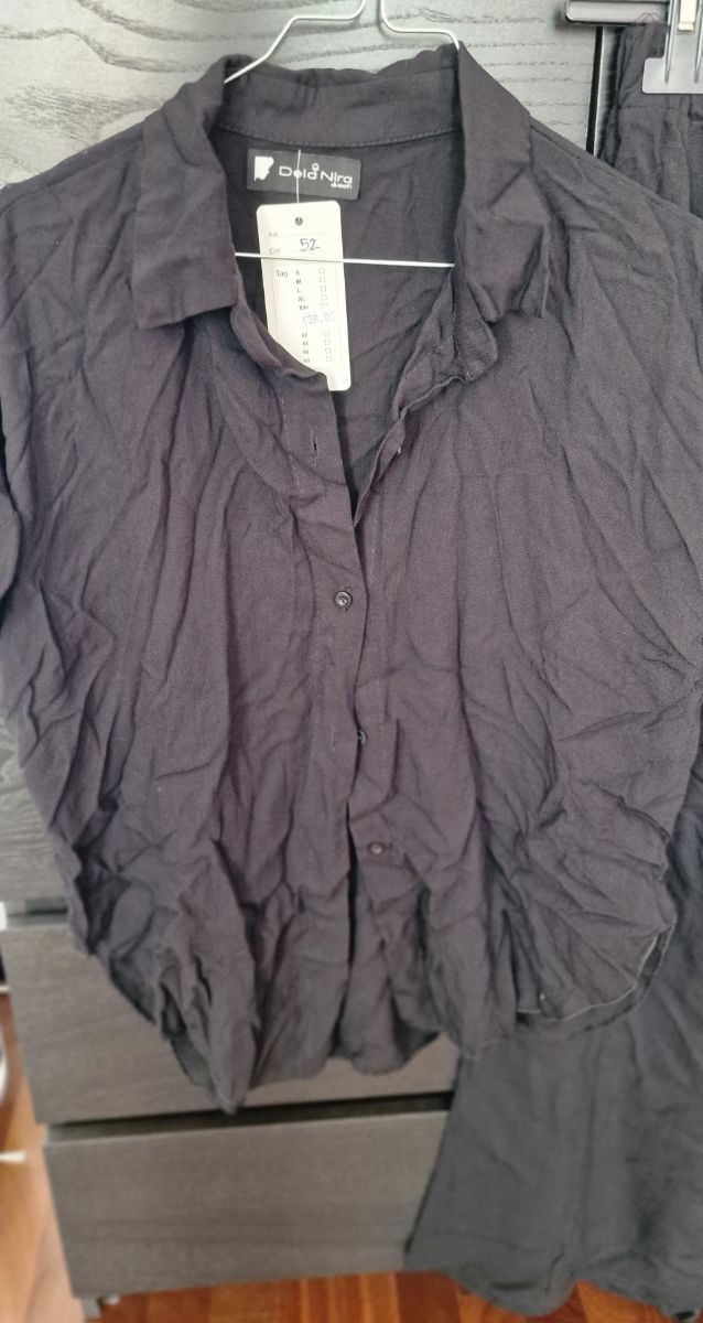 Completo donna camicia e pantalone nuovo