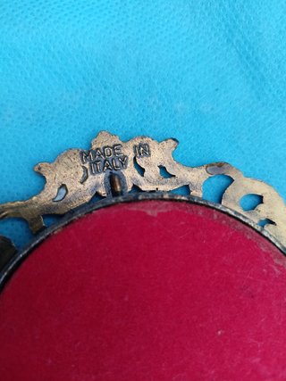 Marcos victorianos antiguos con tela de seda
