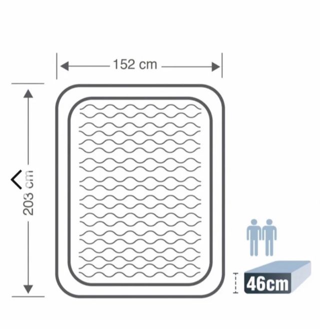 Materasso matrimoniale gonfiabile