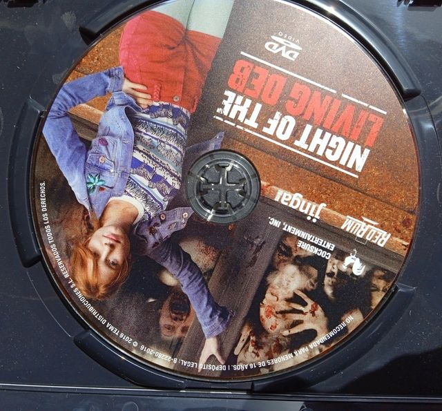 🇪🇦 NIGHT OF THE LIVING DEB DVD RED RUM