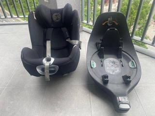 Silla de coche, base giro 360 y huevito extensible