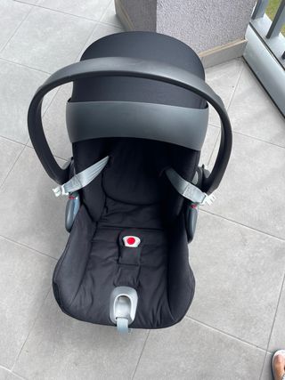 Silla de coche, base giro 360 y huevito extensible