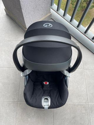 Silla de coche, base giro 360 y huevito extensible