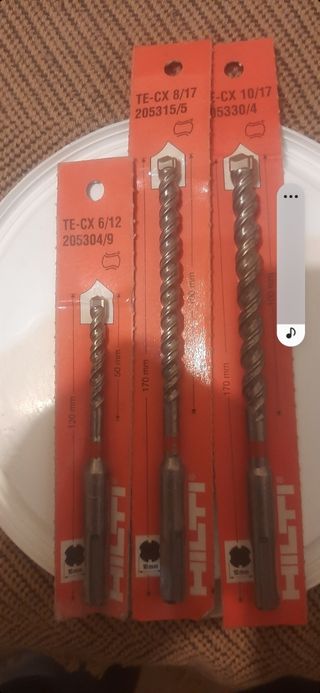 Brocas widia hilti