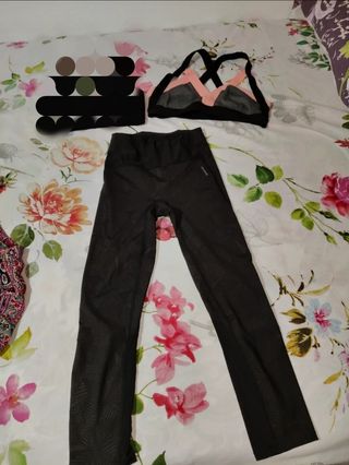 Top y leggings deporte 