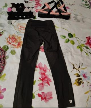 Top y leggings deporte 