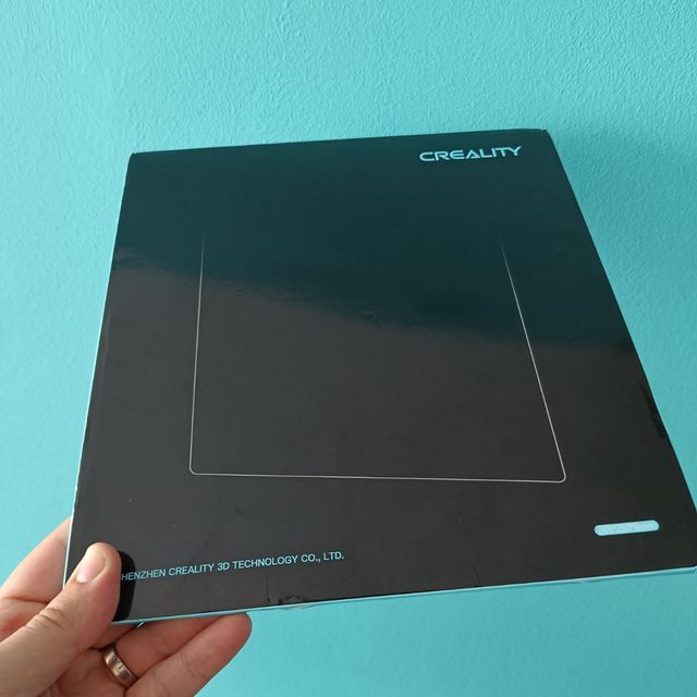 Placa Construcción Creality 10 Aniv.