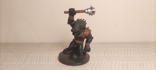 D&D Pathfinder Miniature - Blackscale Lizardfolk