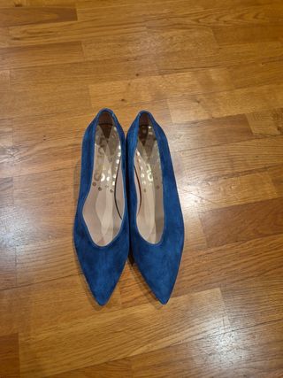 Zapatos salón Lolas Azul Francia