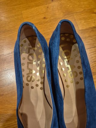 Zapatos salón Lolas Azul Francia