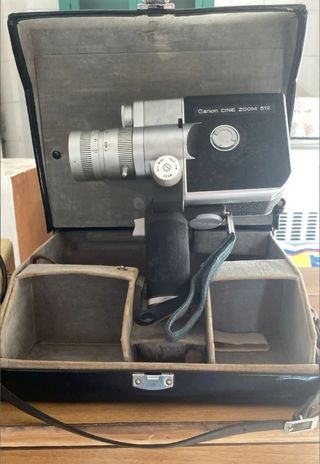 Camara vintage Canon Cine Zoom 512