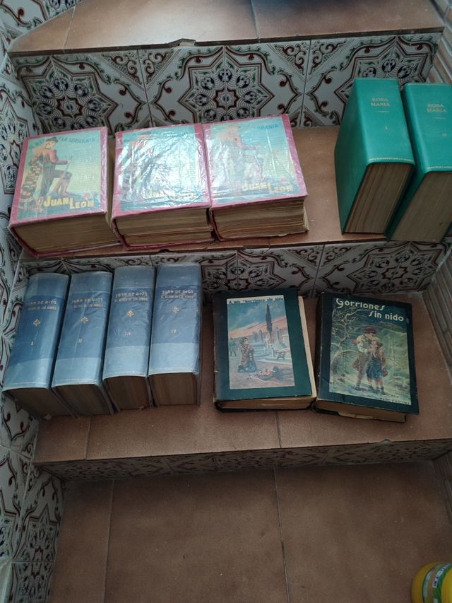 Libros antiguos Precio negociable