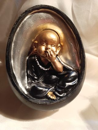 3 cornici Zen-statuetta Buddha 