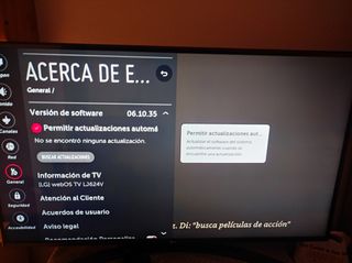 SmarTV LG 49" - TV LJ624V - ¡¡ COMO NUEVA !!