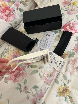 Gafas sol cat eye acetato 2024 Zara