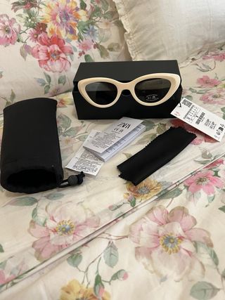 Gafas sol cat eye acetato 2024 Zara