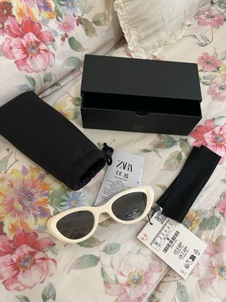 Gafas sol cat eye acetato 2024 Zara