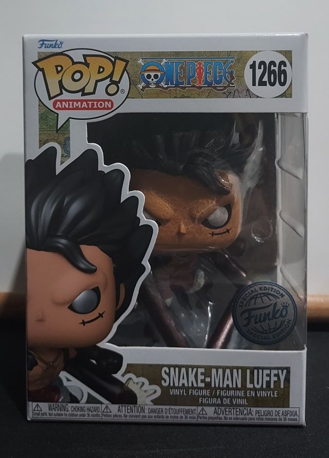 Funko pop Snake-Man Luffy 1266 Metalic