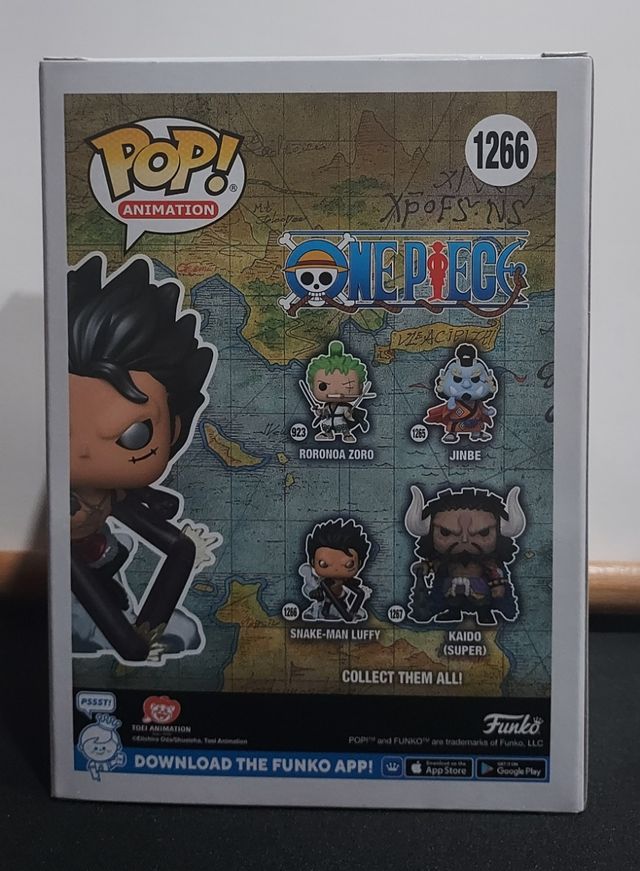 Funko pop Snake-Man Luffy 1266 Metalic