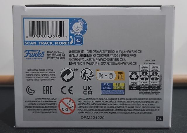 Funko pop Snake-Man Luffy 1266 Metalic