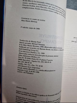 CONSTRUYE TU CAMPO DE SUEÑOS