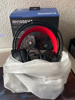 Teclado mecanic, ratón y auriculares