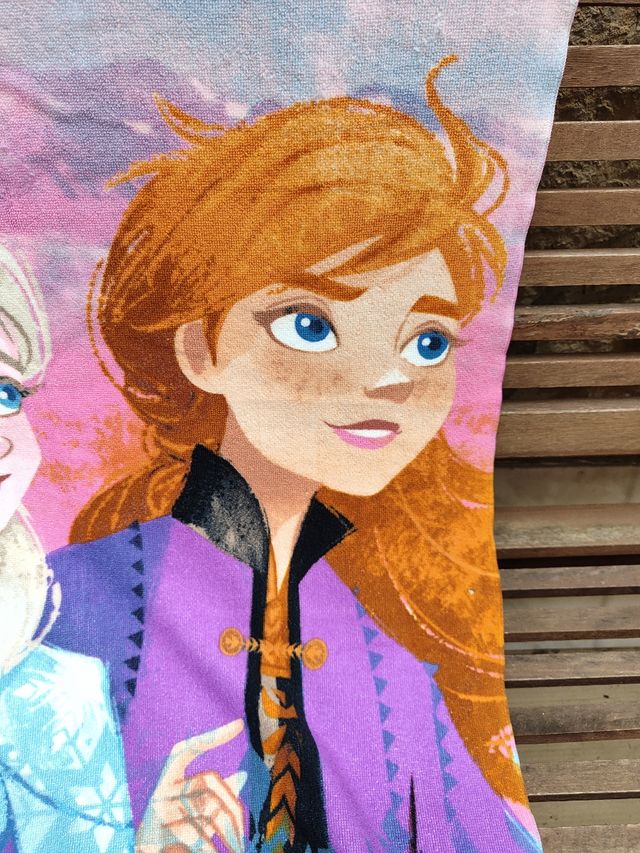 Toalla Elsa y Ana Frozen (2unidades)