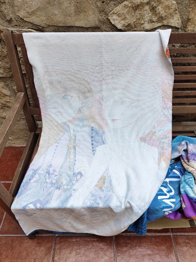 Toalla Elsa y Ana Frozen (2unidades)