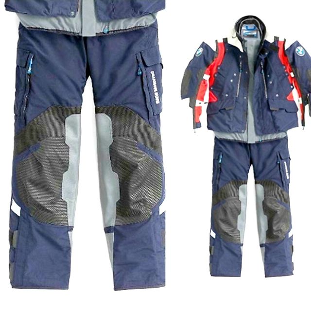 Conjunto BMW RALLYE 2O18 Azul Marin Rojo