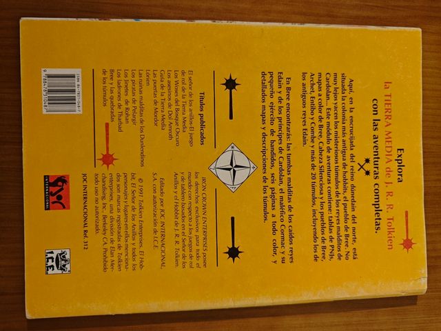 Bree y las quebradas de los tumulos. Rol