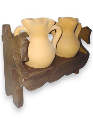 Cantarera decorativa cabeza de caballo