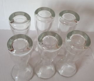 Bicchierini vintage trasparenti