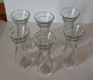 Bicchierini vintage trasparenti