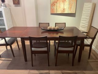 Conjunto mesa comedor