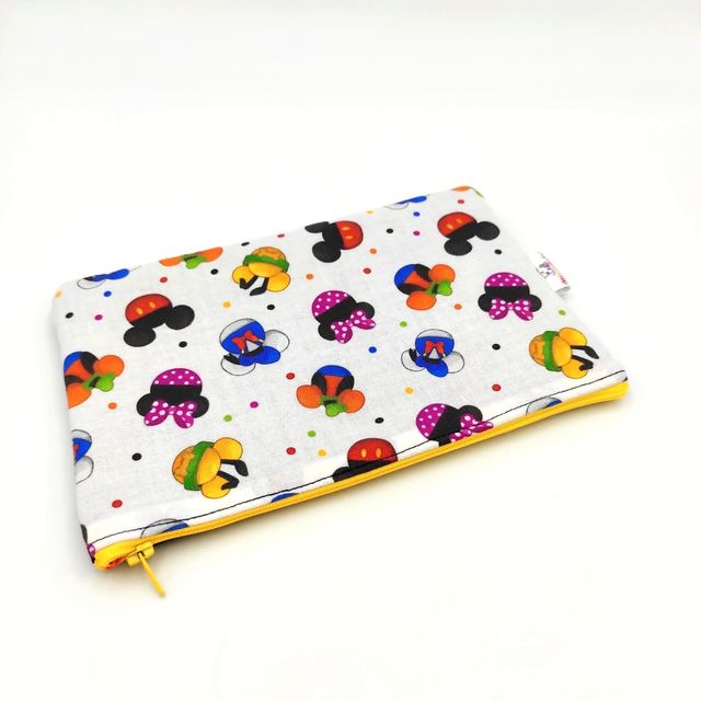 Estuche o Neceser Cabezas Mickey y Amigos
