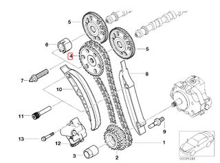RUEDA DENTADA ÁRBOL DE LEVAS 11317787278