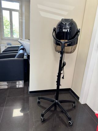 Casco portatile per parrucchieri