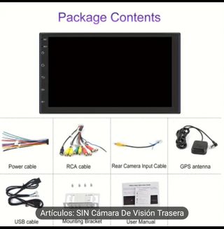 3 Radios GPS 7" 8"y 10" coche android 13