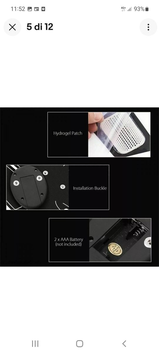 Smart Fitness elettrostimolatore