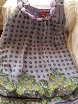 Falda lino talla 42 negra doble zara