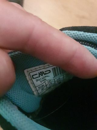 Botas montaña CMP t.39 mujer/niña