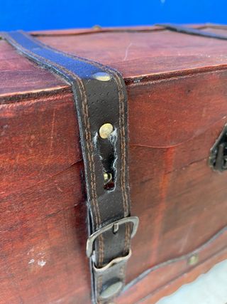 Cofre baul de madera