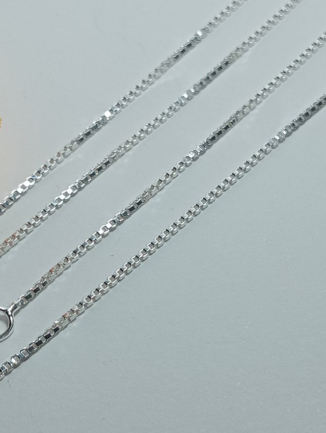 Cadena 40 cm plata de ley 925