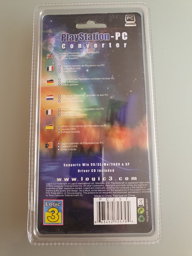 Cable playstation-pc converter