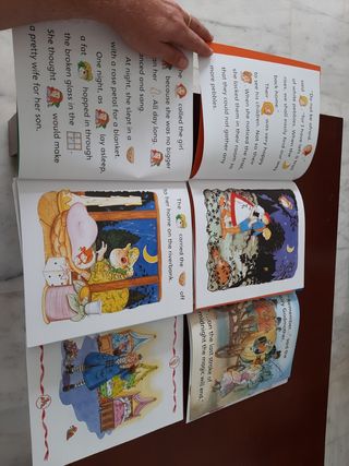 4 libros inglés cuentos clásicos 