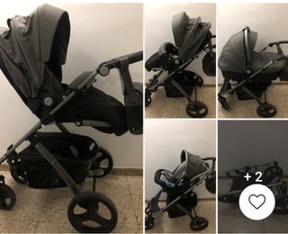Carro bebe Playxtreme 3 en 1, como nuevo. 