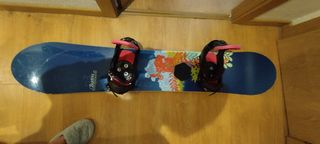 Tabla y botas snowboard