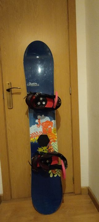 Tabla y botas snowboard
